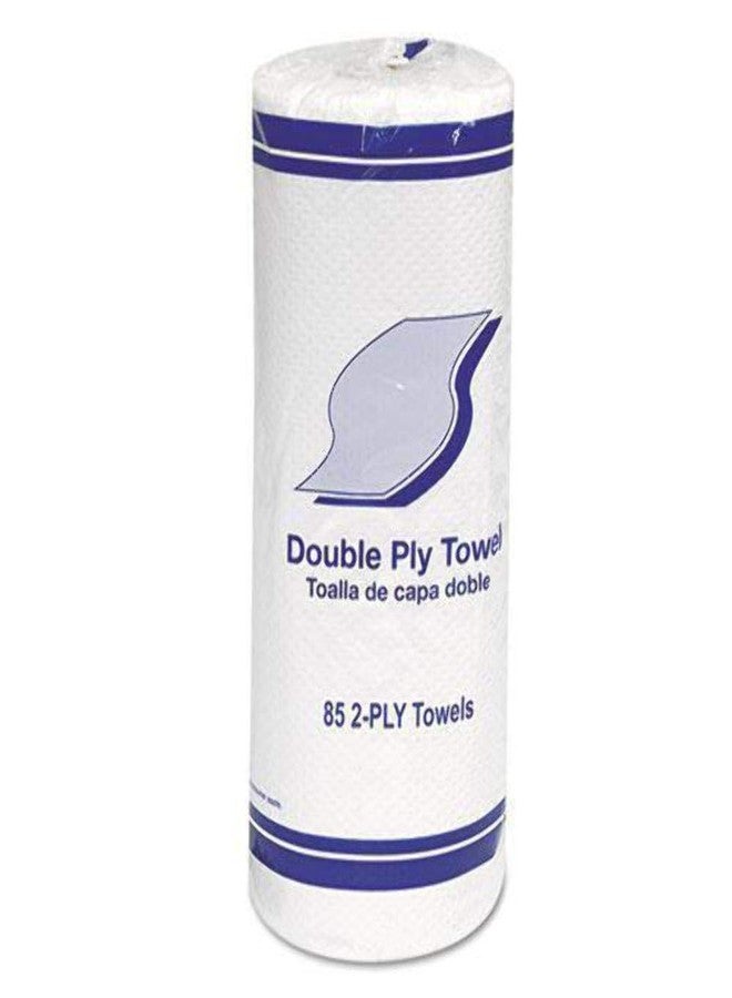 Whitehall 1797 Kitchen Roll Towels, 2-Ply, 11-Inch, White, 85/Roll, 30 Rolls/Carton - Image 2